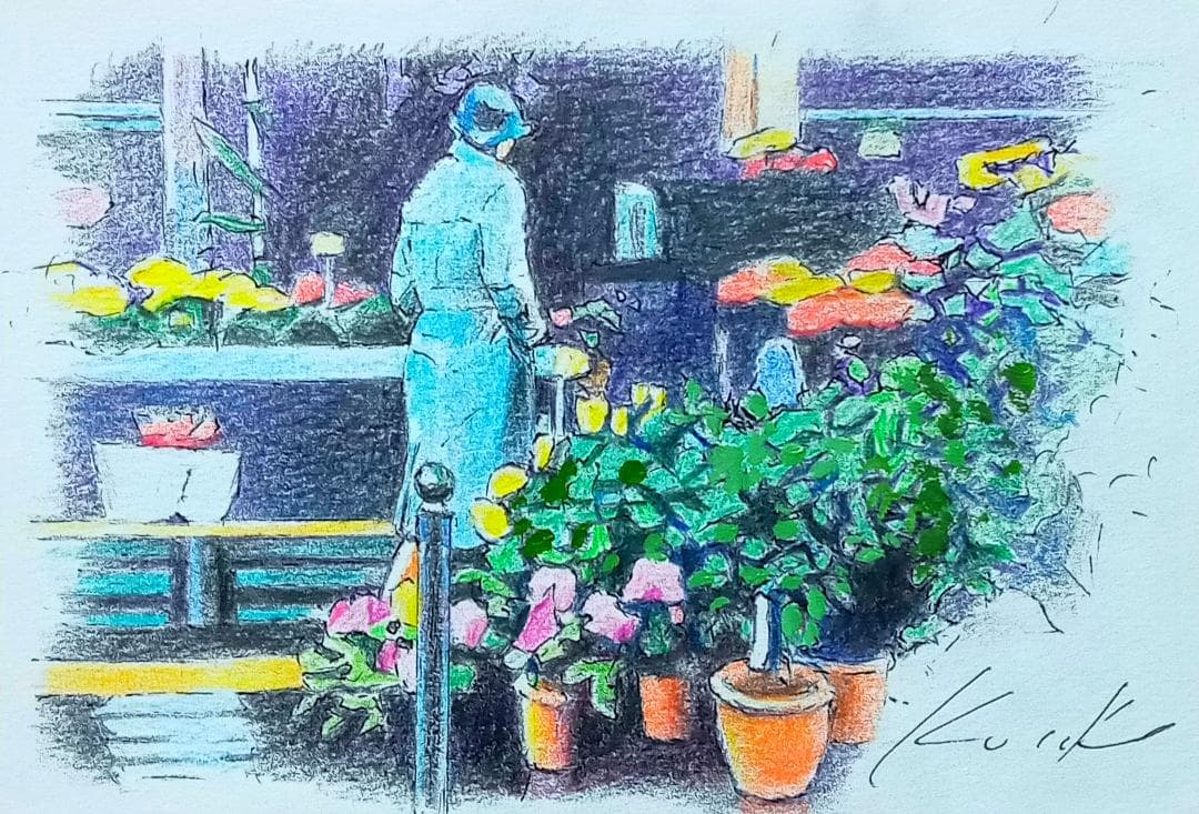 GP115★原画を飾る！！★師：平山郁夫★東京芸大卒★有名百貨店人気作家