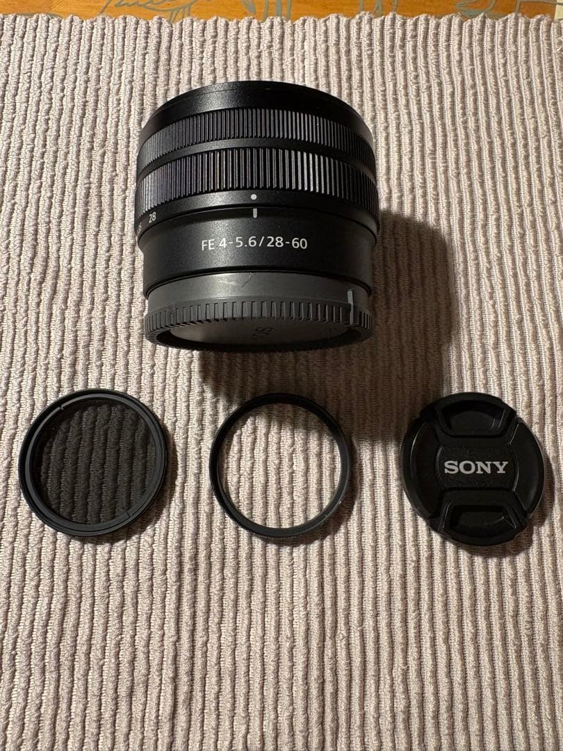 【おまけ2つ】Sony Eマウント レンズ FE 28-60mm f/4-5.6