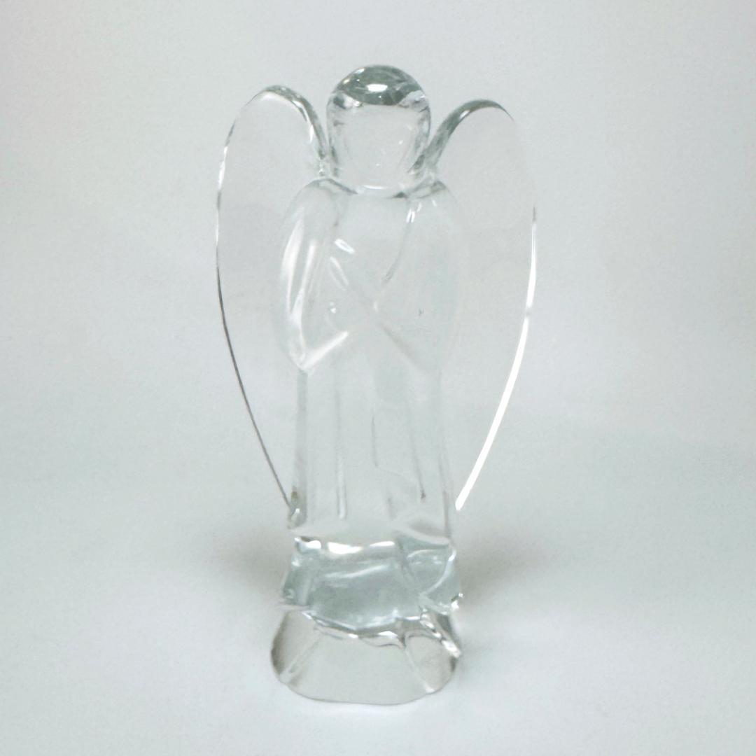 【バカラ】エンジェル 祈り 置物 インテリア★美品★幸運/開運2