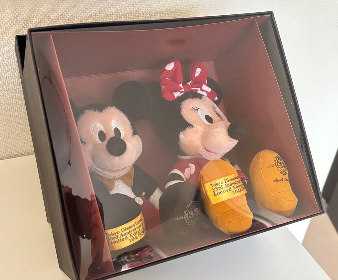 【希少✨】東京ディズニーランド クラブ33 限定ぬいぐるみ 2体セット