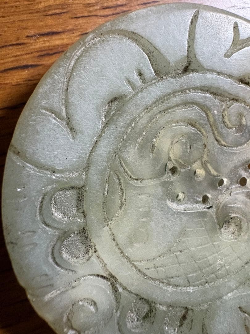 石？玉？の中国的置物　中国美術　2点まとめて5.5cm 51gと50g