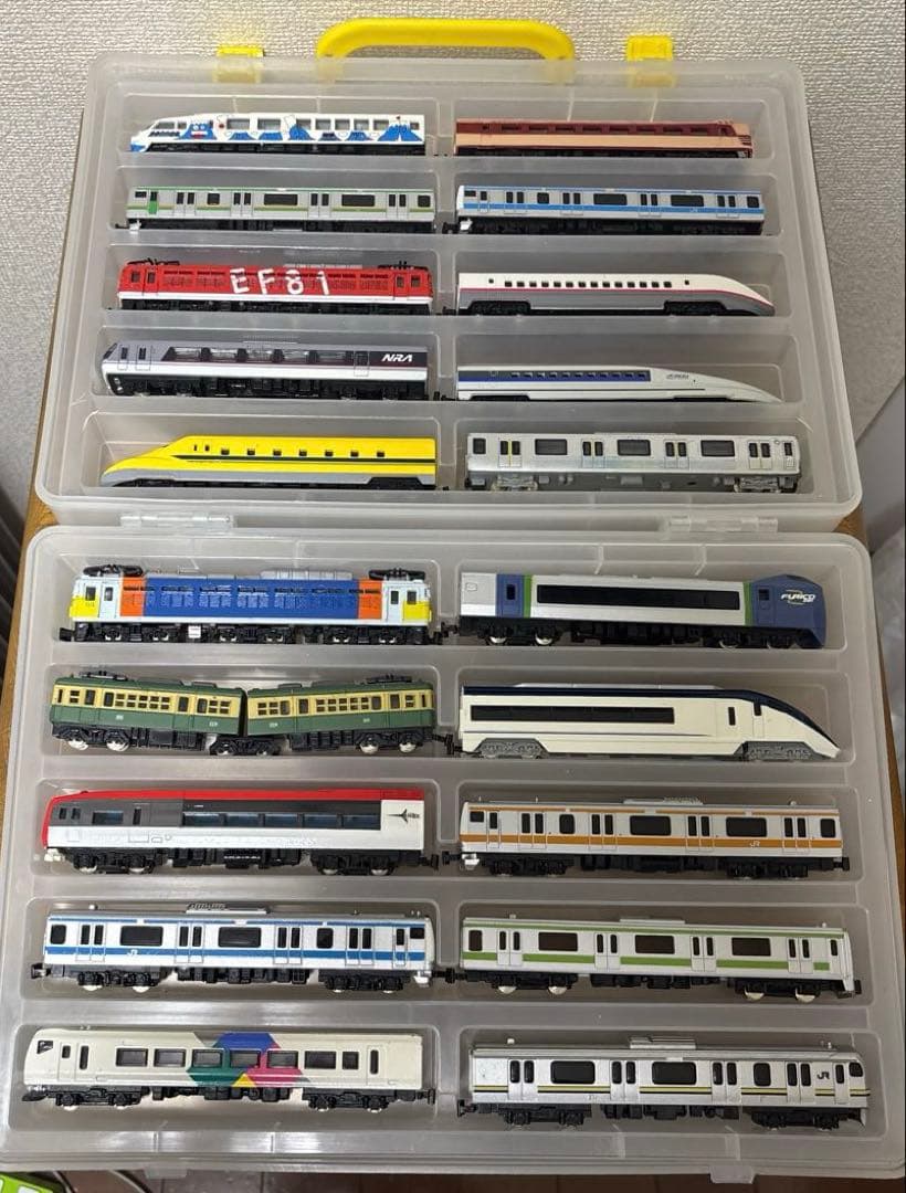 Nゲージダイキャストスケールモデル 20両まとめ売り 収納ケース付き
