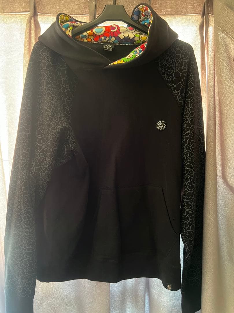 トップス TM Flowers on Sleeve Sweat Hoodie