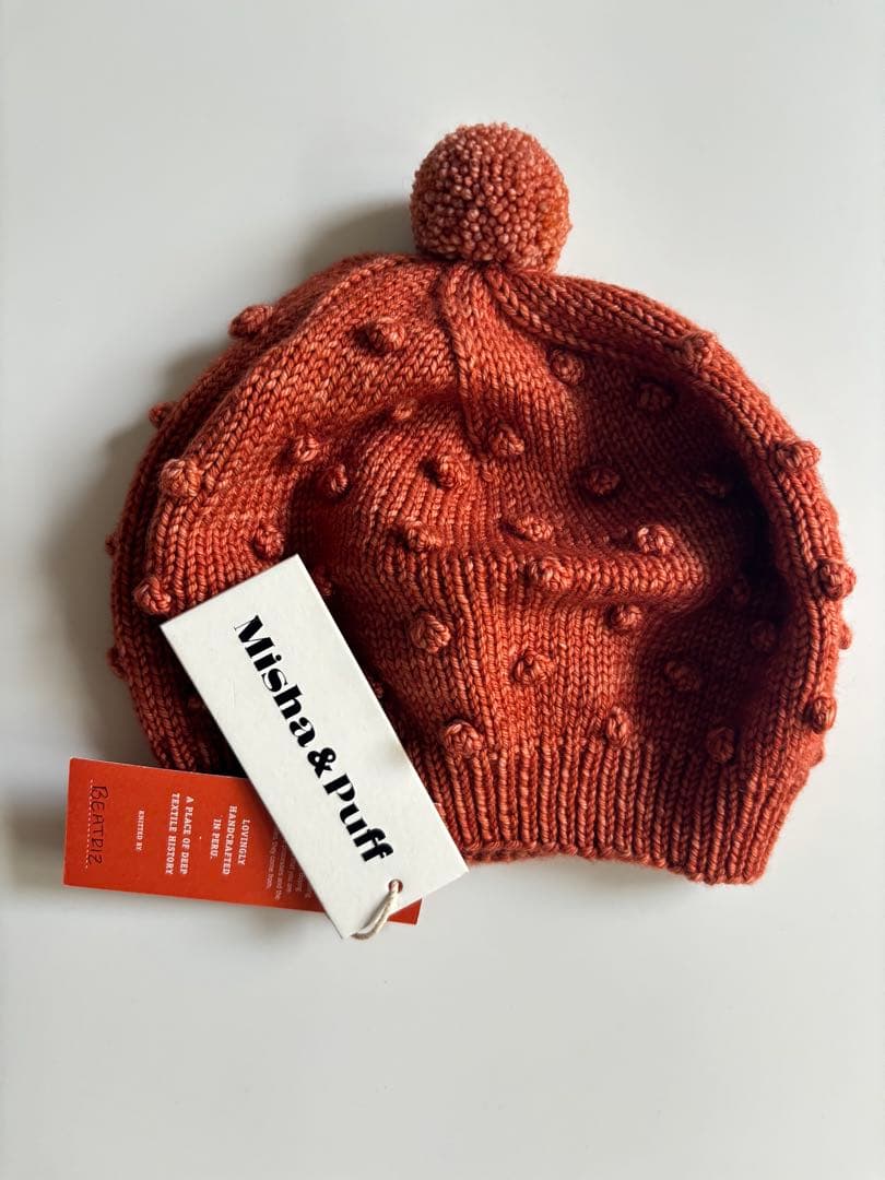 Misha&Puff ベレー帽　Popcorn Beret 6-8y