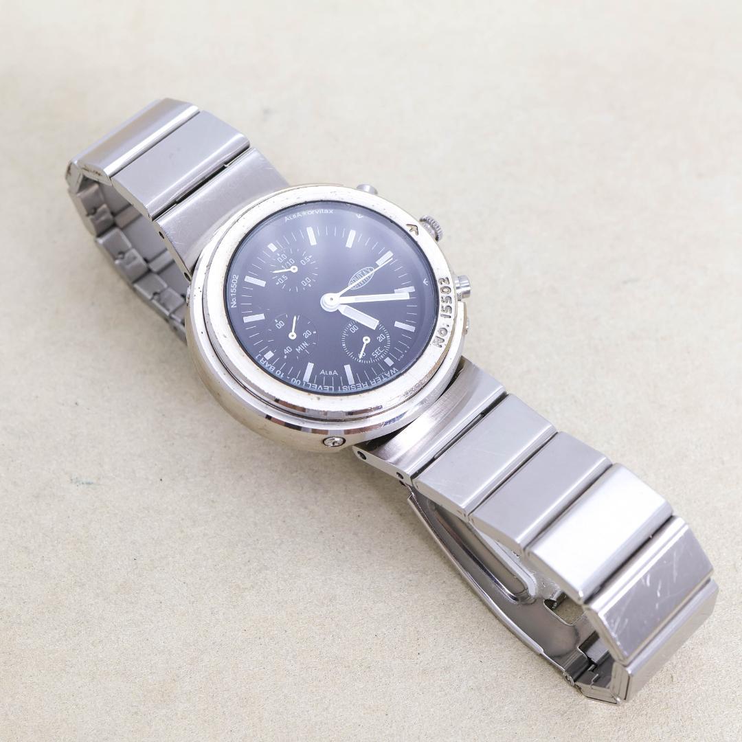 稼働 SEIKO ALBA ORVITAX 腕時計 初期型 No15502