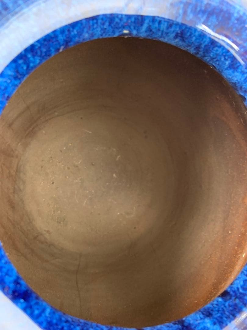 青　壺　壷　花瓶　陶芸