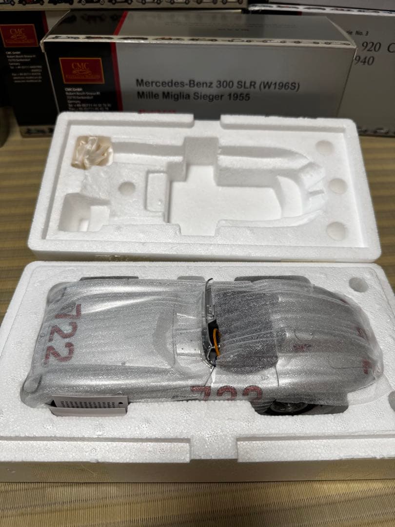 ミニカー CMC Mercedes-Benz 300 SLR (W196S) 1:18