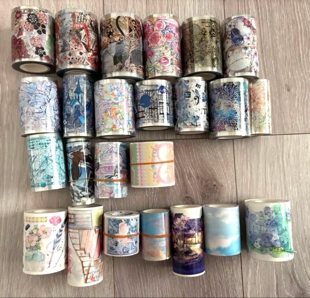 海外マスキングテープ　中古　24巻　まとめ売り