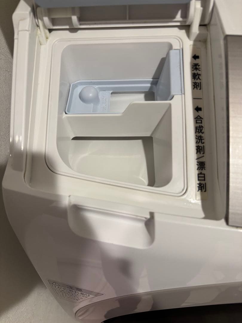 シャープ ドラム式洗濯機 (ES-A200-WL)左開き