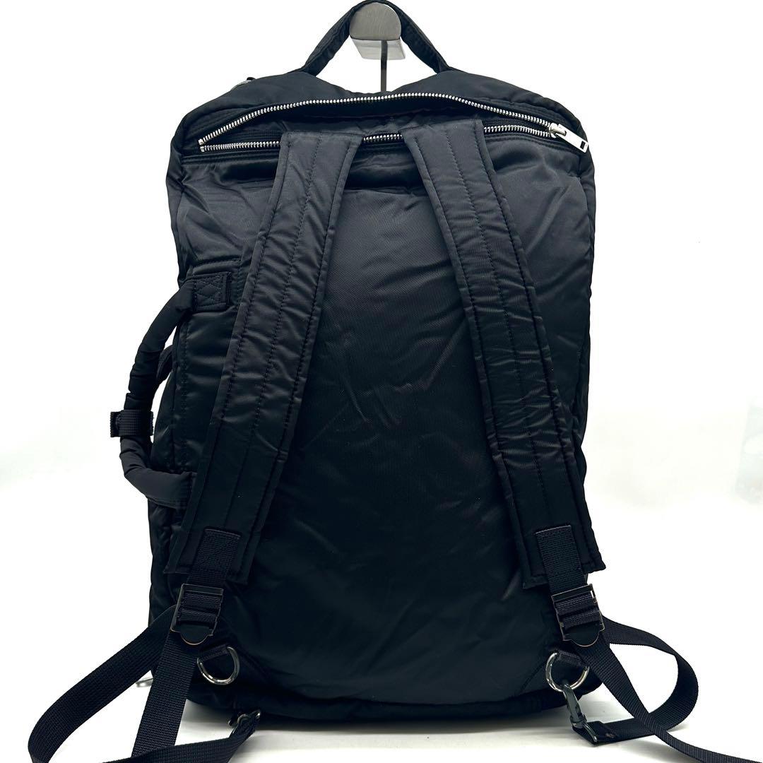 【近年モデル】ポーター タンカー 3way ビジネスバッグ リュック 2層式 黒