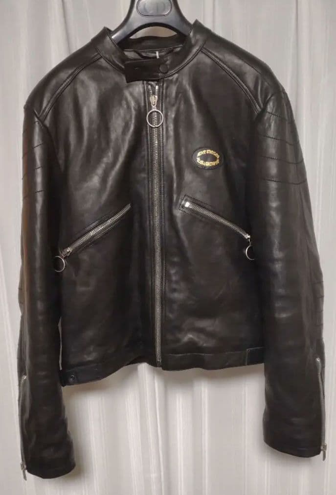 Acne Studios ディストレスト レザージャケット 48 BTS グク