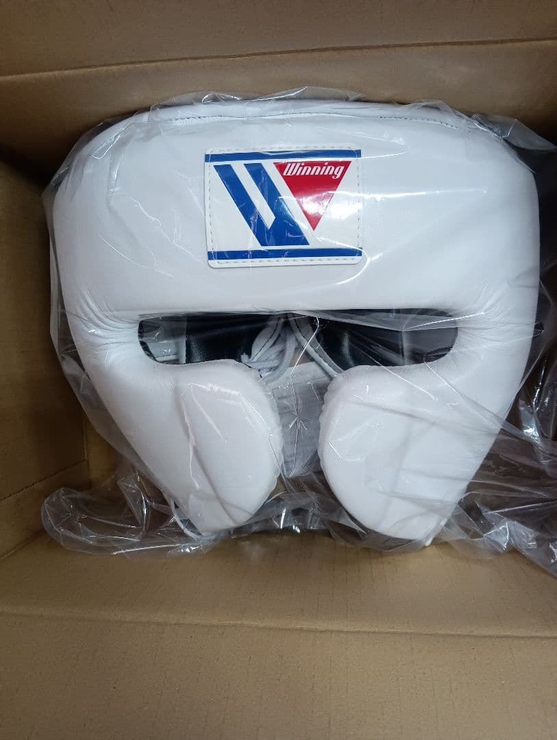 Winning ウイニング ヘッドギア ホワイト白 新品