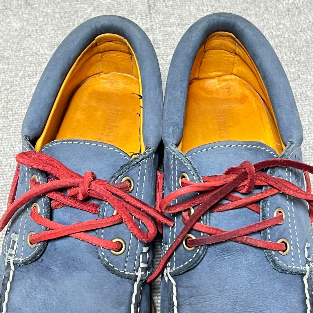 美品✨ティンバーランド TimberLand 3EYE ネイビー ヌバック