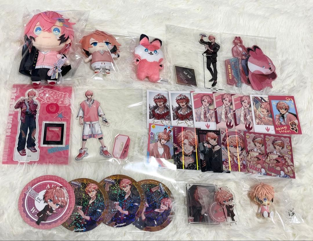 にじさんじ 赤城ウェン まとめ売り ぬいぐるみ アクスタ チェキ にじこっと