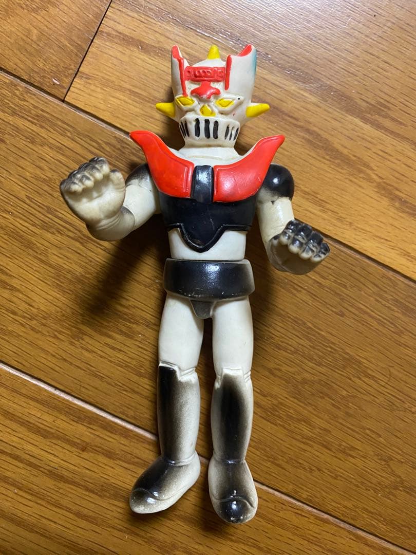 当時物　無版権　パチ　マジンガー　ソフビ　ロボット フィギュア