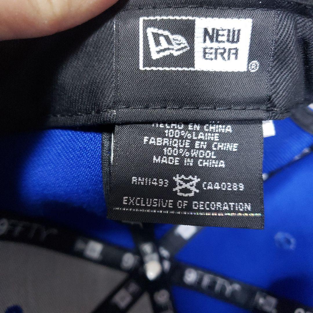 ブリストル　ニューエラ　キャップ　スナップバック　美品　ブルー
