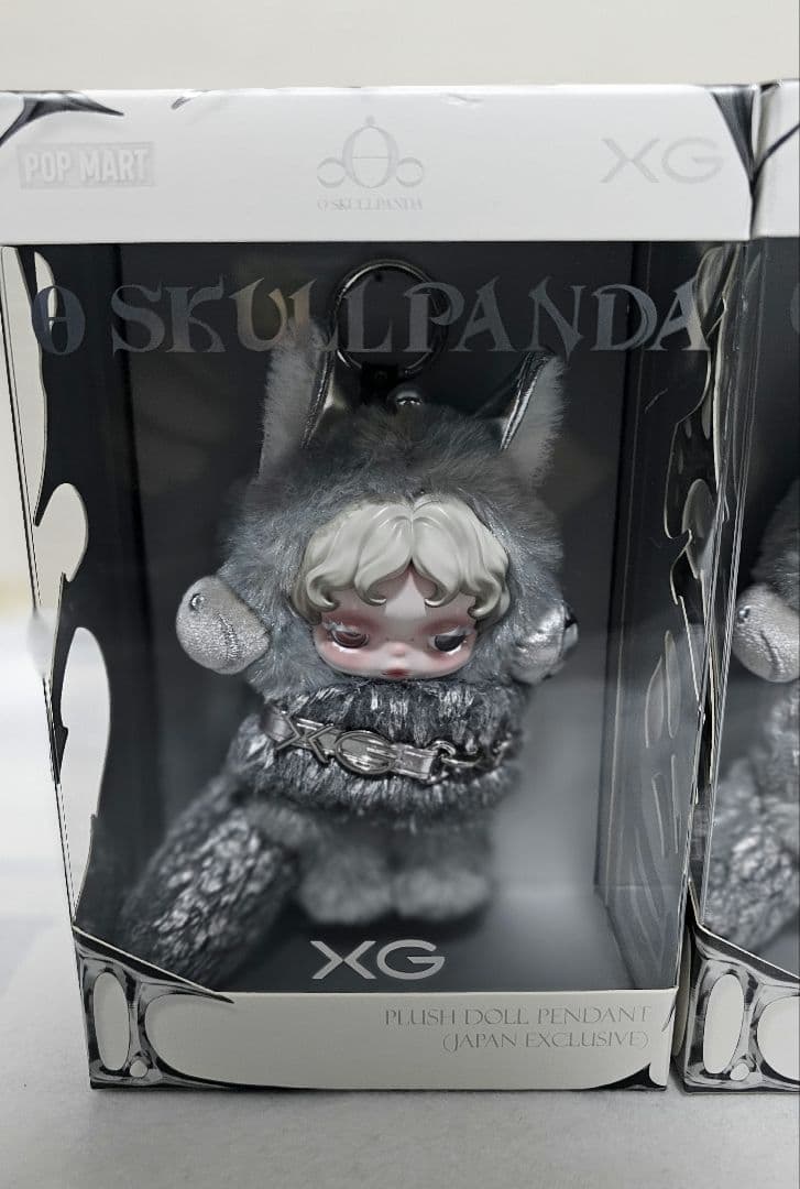 【新品未開封/正規品】POPMART XG スカルパンダぬいぐるみペンダント2個