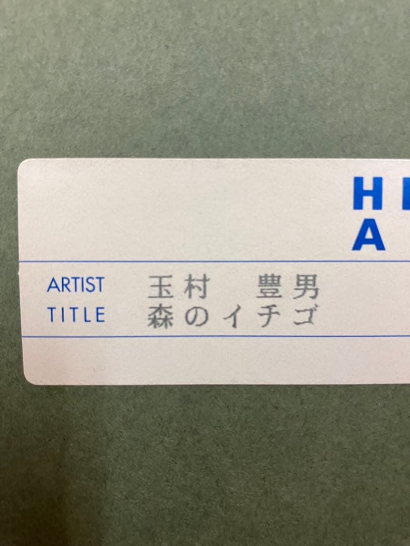 玉村豊男　森のイチゴ