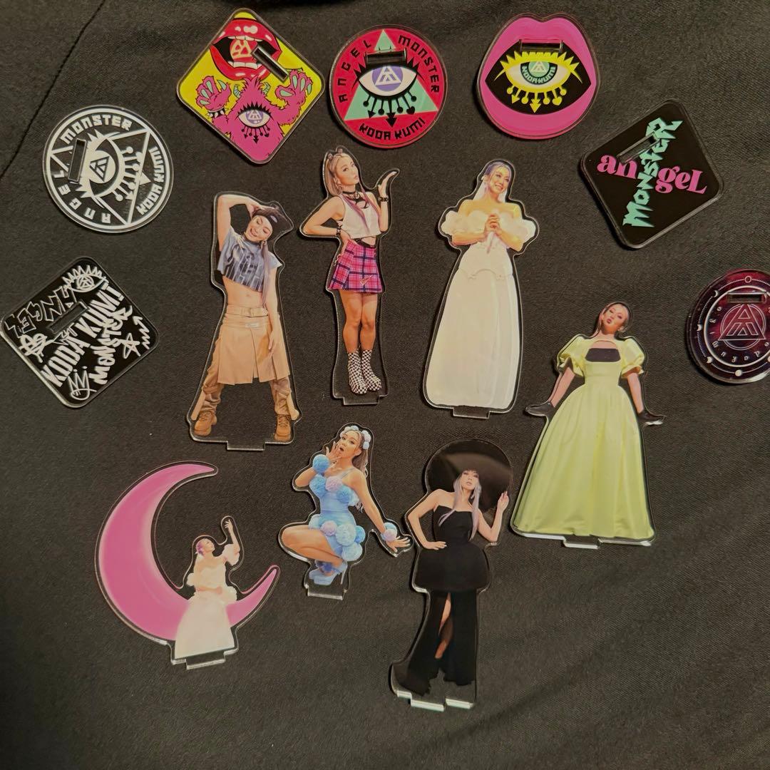 倖田來未 angeL monsteR アクリルスタンド コンプリート セット