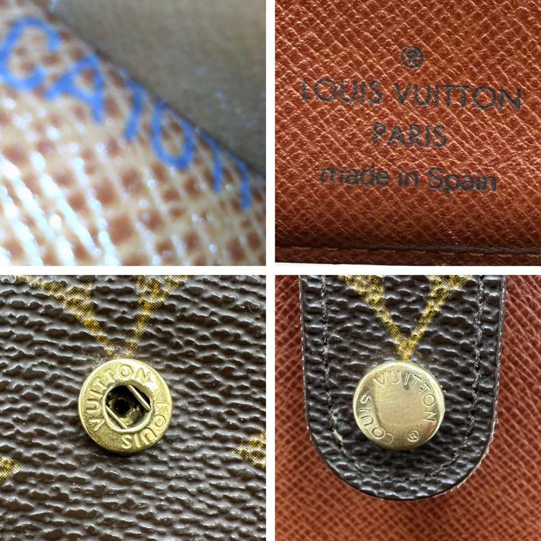 【美品】ルイヴィトン モノグラム ポルトフォイユ ヴィエノワ がま口財布