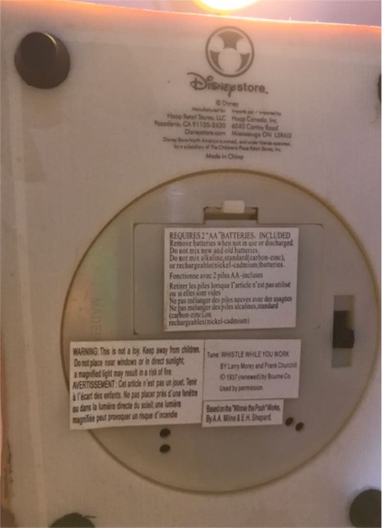 ディズニー　スノードーム2つ　オルゴール ブックエンド