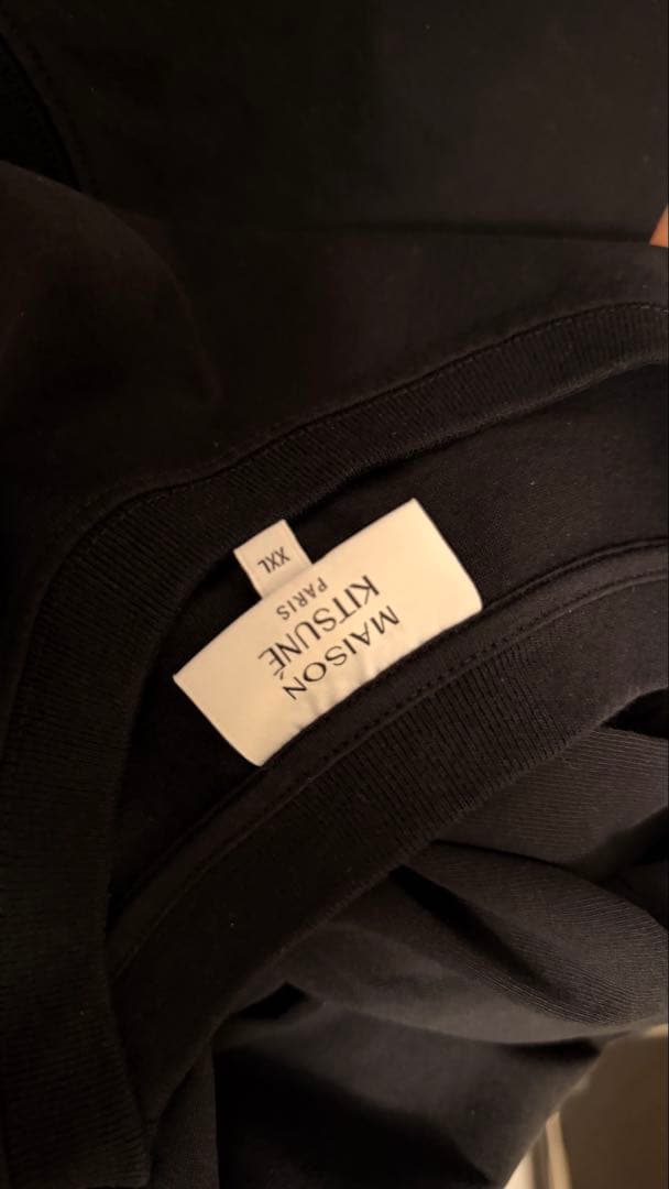 メゾンキツネ　2XL BOLD FOX HEAD PATCH COMFORT T