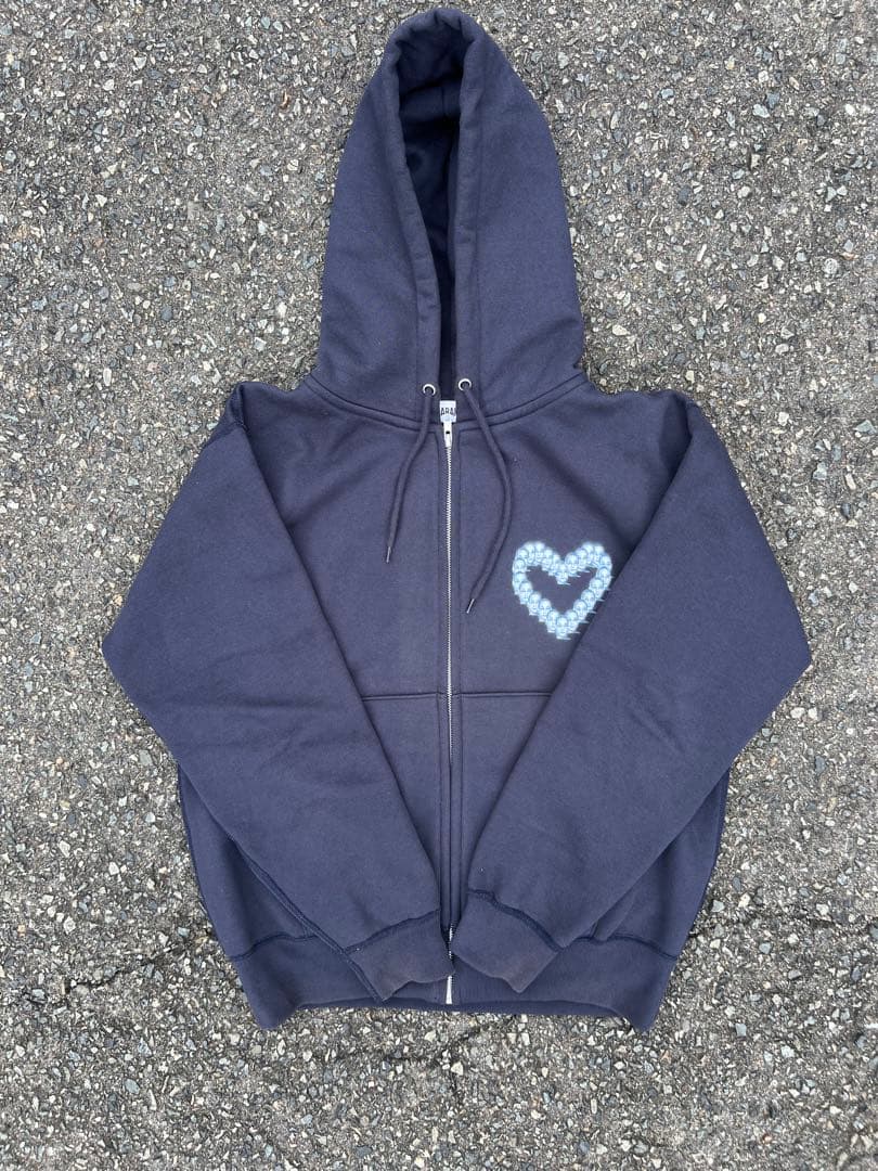 トップス araki 24aw sinrei love zip foodie