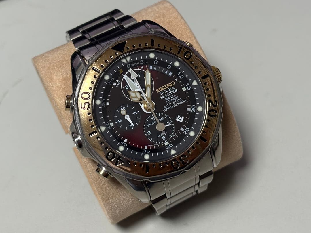 セイコー SEIKO スキューバマスター チタン 7K52-6A00 クォーツ