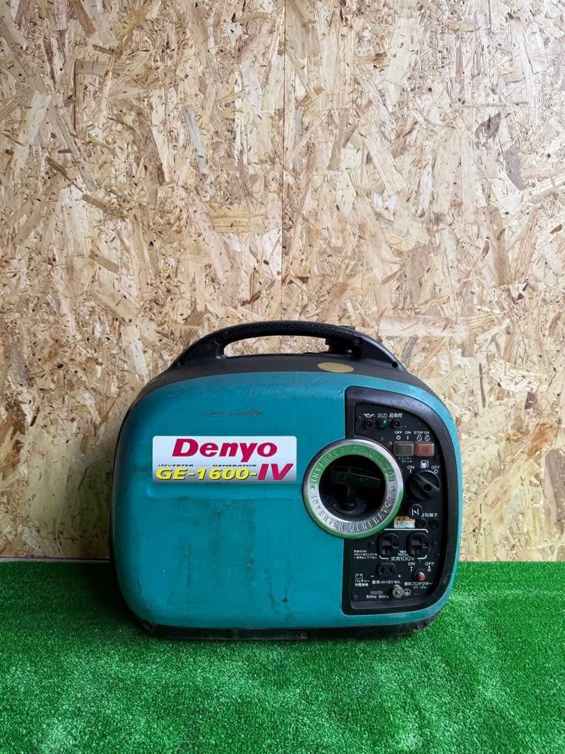 デンヨー インバーター発電機 GE-1600SS-IV 防音 発電良好アウトドア