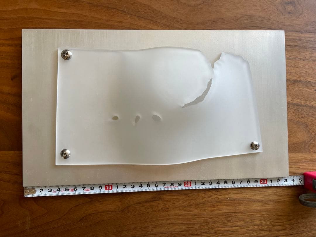 【山科昌子】現代アートガラス作家　壁掛け