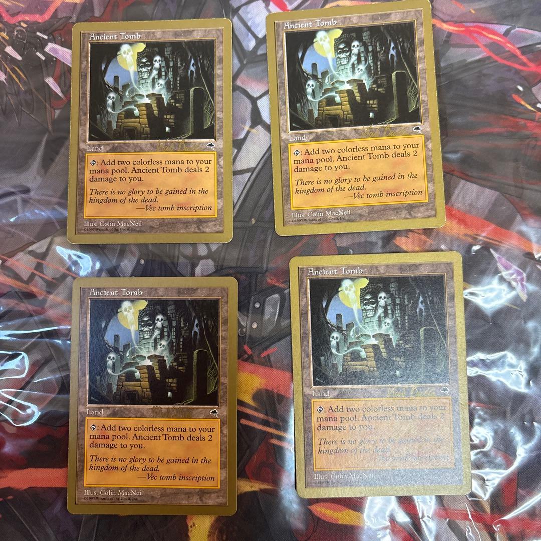 古えの墳墓　金枠4枚　バラ売り不可