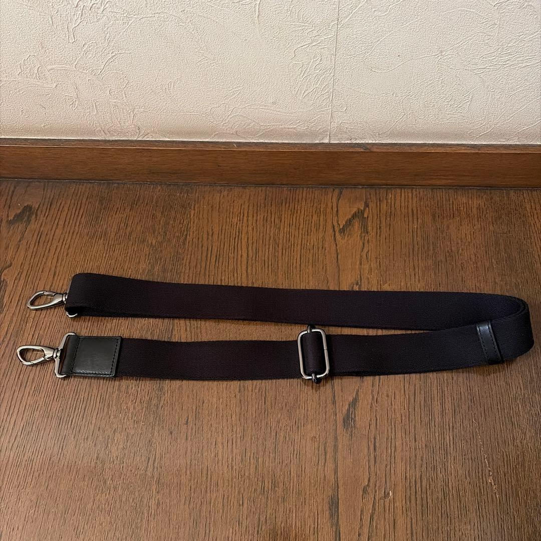 Burberry Black Labelブラックナイロンビジネストートバッグ