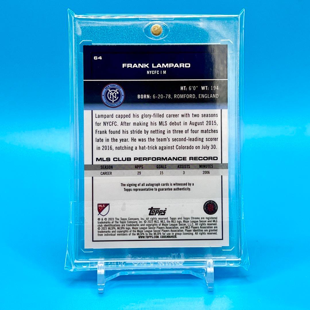 22-23 Topps LAMPARD ランパード 直筆サイン 25シリ