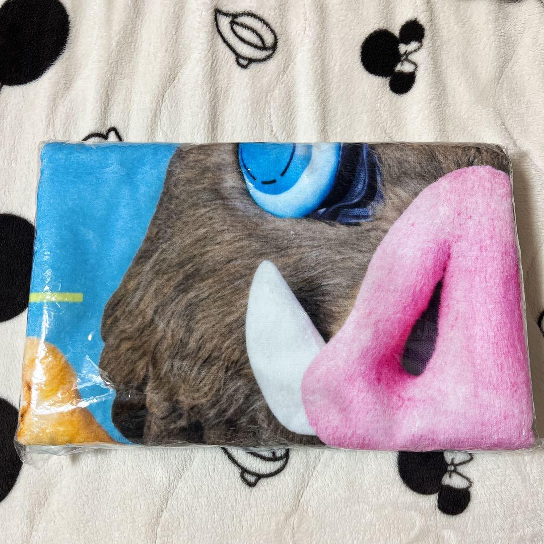 鬼滅の刃 みに隊士 応援バスタオル 嘴平伊之助