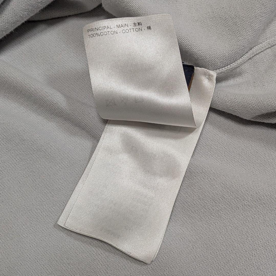 【値下げ】ルイヴィトン 半袖カットソー モノグラム柄 グレー XL