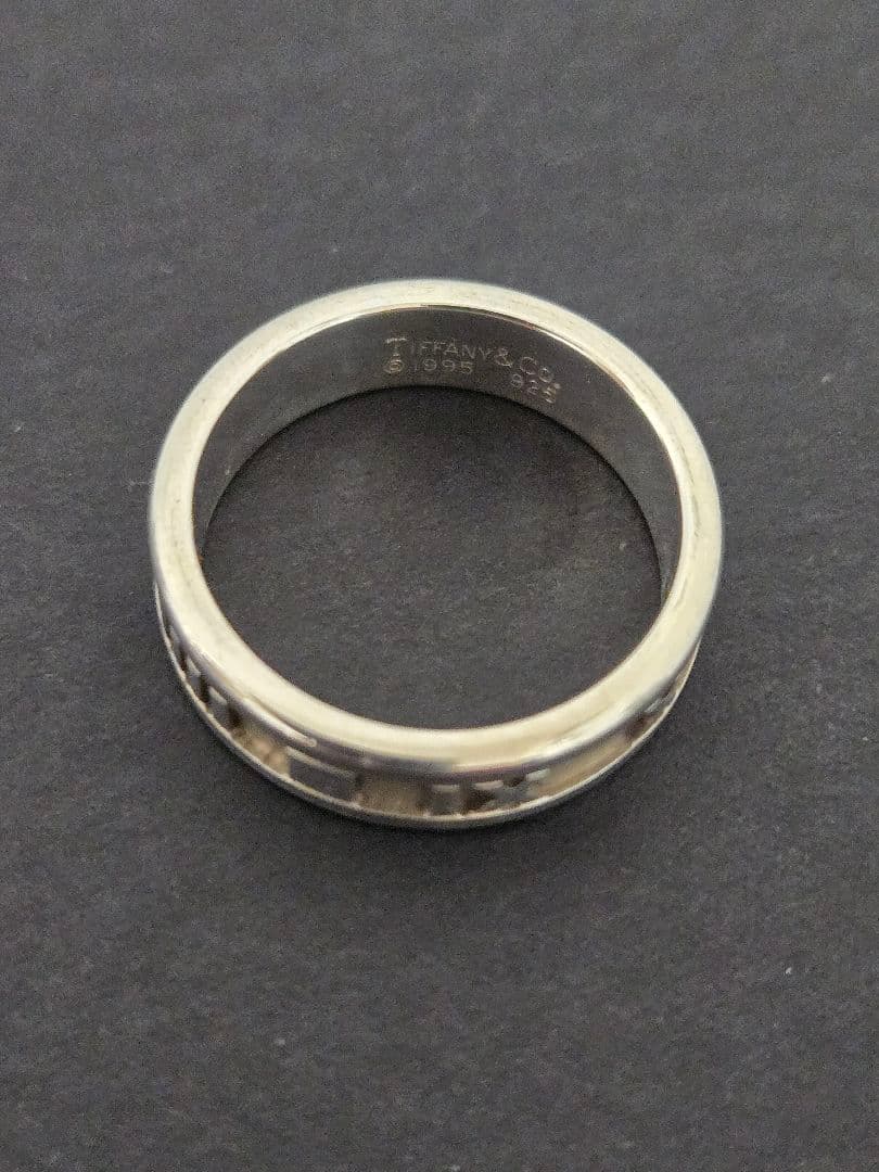 TIFFANYアトラスリング20号新品仕上げ無傷未使用に近い極美品✴️