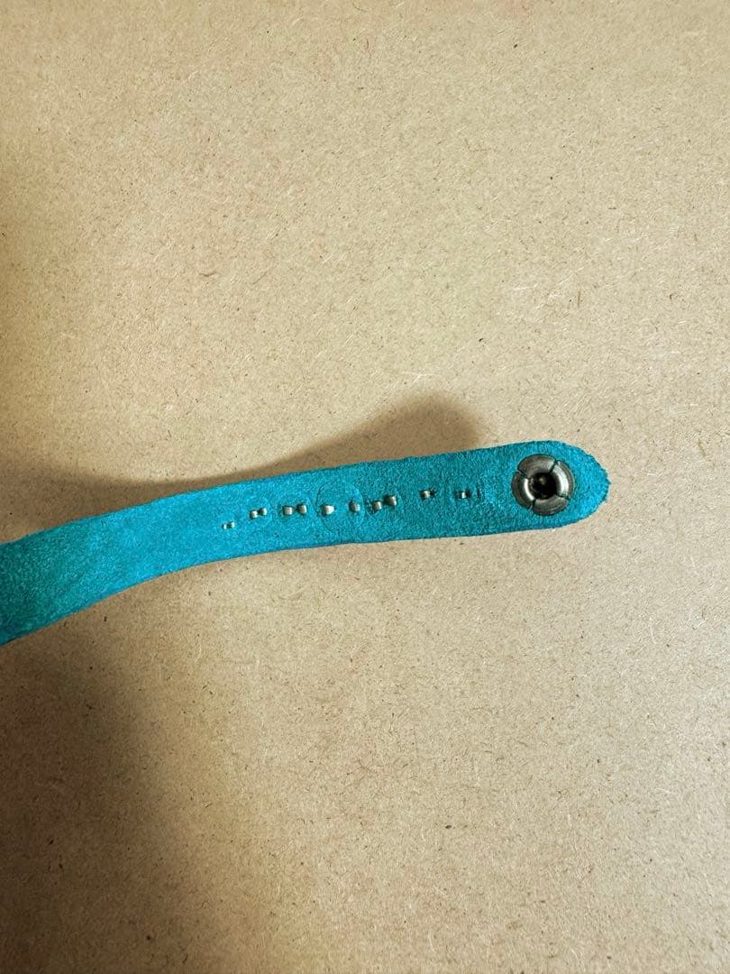 HTC Snap Key Holder red stone ターコイズレザー