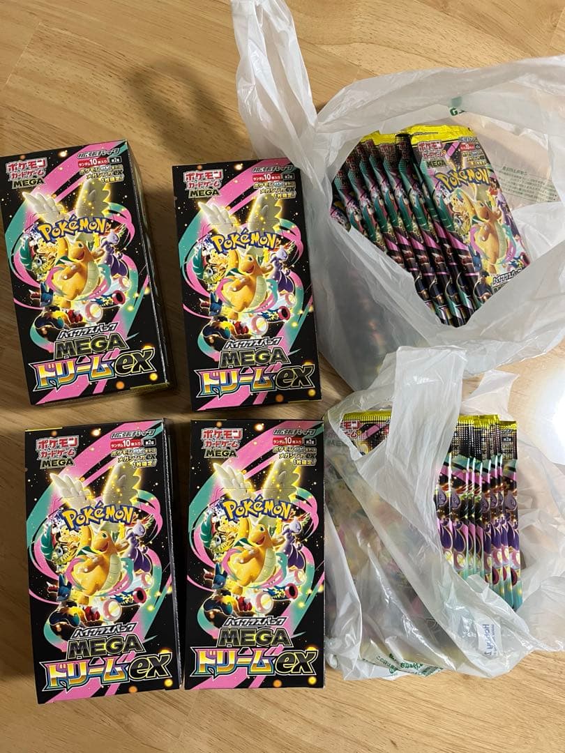 ポケモンカード メガドリームex 未開封　6BOX