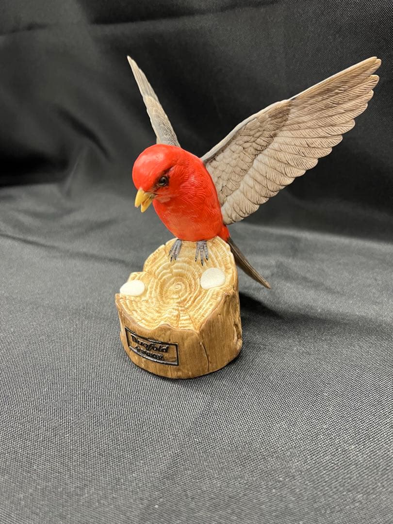 A4【used】PAKER デュオフォールドスカーレッドタナガー 万年筆スタンド