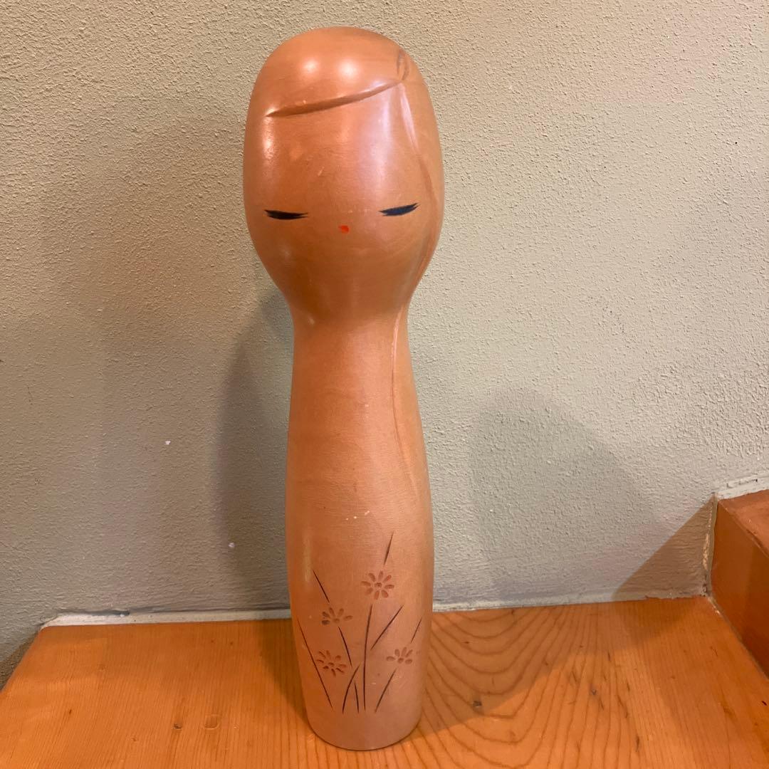 創作こけし　 辻田亮三「あさつゆ」KokeshiDoll 内閣総理大臣賞受賞