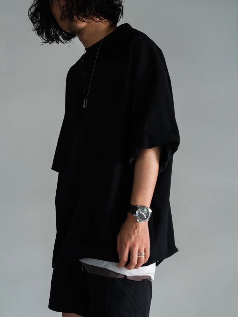 PRY Premium Knit Layered Top ミルク　シュウト