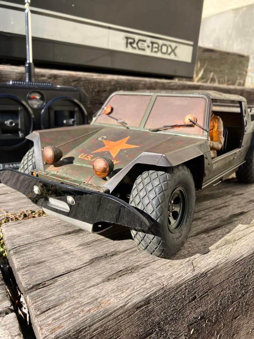 週末特価‼️タミヤ当時物コンバットバギー　ラジコン　パーツとRCボックスセット