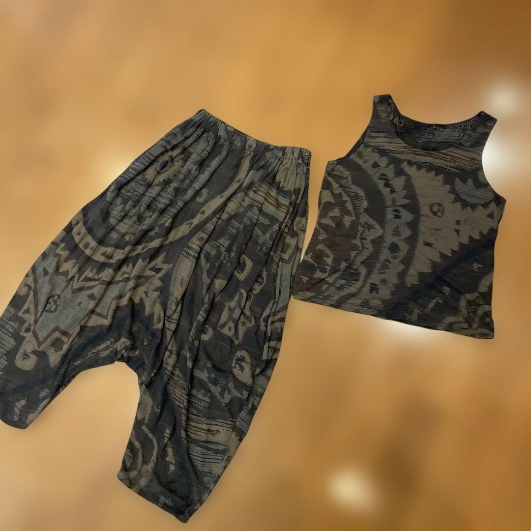 ヨーガンレール 　サルエルパンツとタンクトップセット