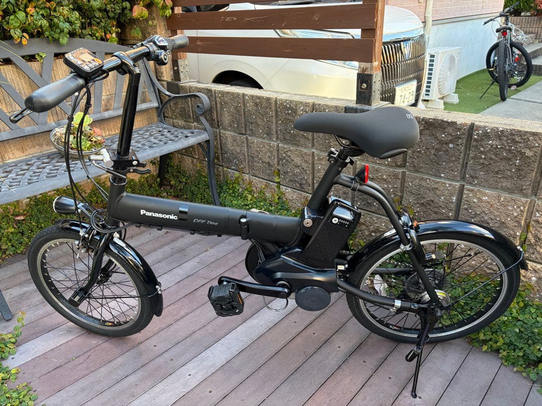 Panasonic OFF TIME 電動折りたたみ自転車 ほぼ新車　送料込み