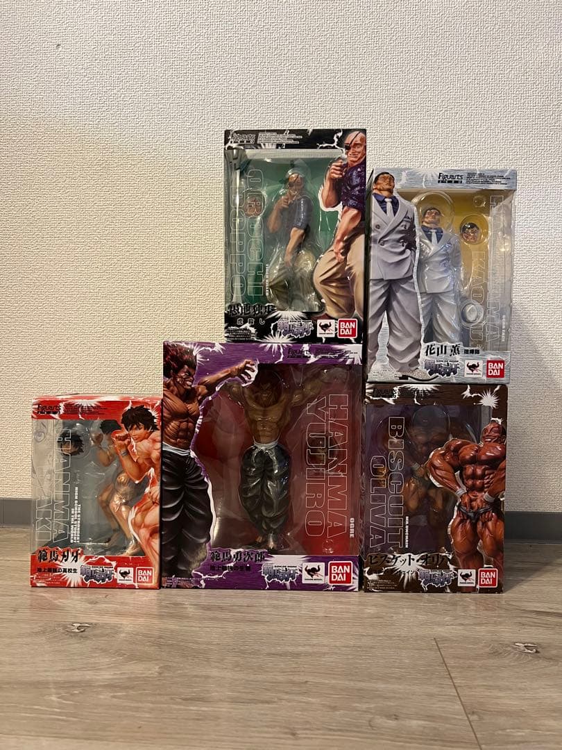 【最終値下げ】フィギュアーツZERO 刃牙シリーズ5体セット 範馬 バキ