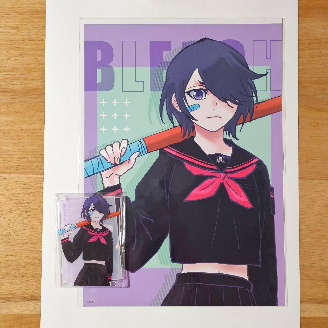 ブリーチワールド ミニゲーム A賞 アクリルボード　B賞　 朽木ルキア