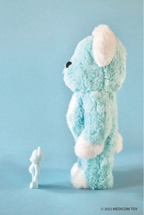 クリアファイル BE@RBRICK Valmuer Baby candy 100% & 400%