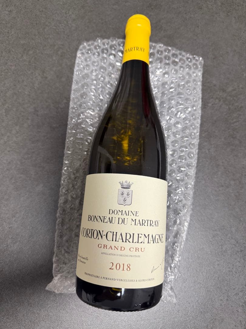 2018 特級畑　コルトン・シャルルマーニュ グラン・クリュ