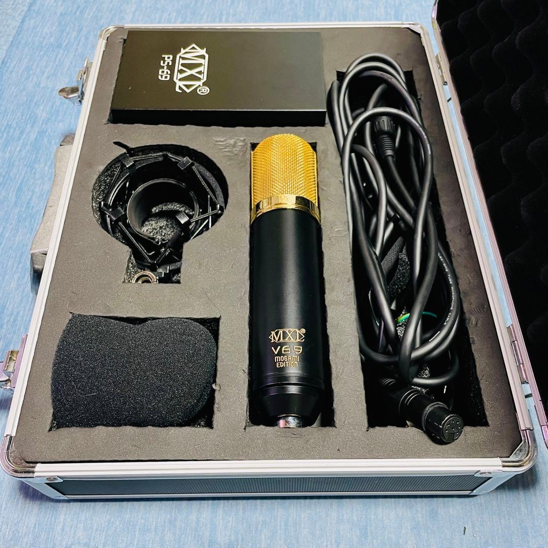 らびっと MXL V69 M-EDT 真空管マイク 完全動作品