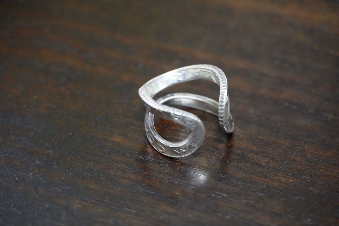 Folk/N(フォークバイエヌ)シルバー900リング MF-015